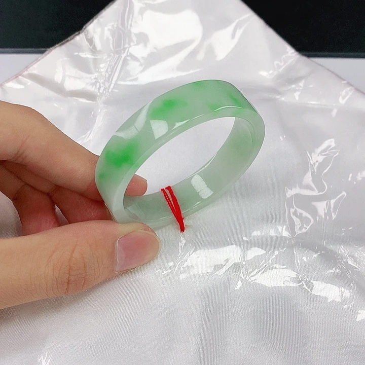 翡翠未镶嵌手镯圈48.8。88016