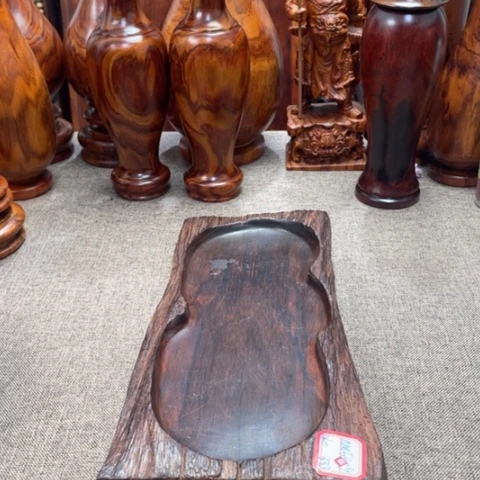 交趾黄檀（大红酸枝）果盘