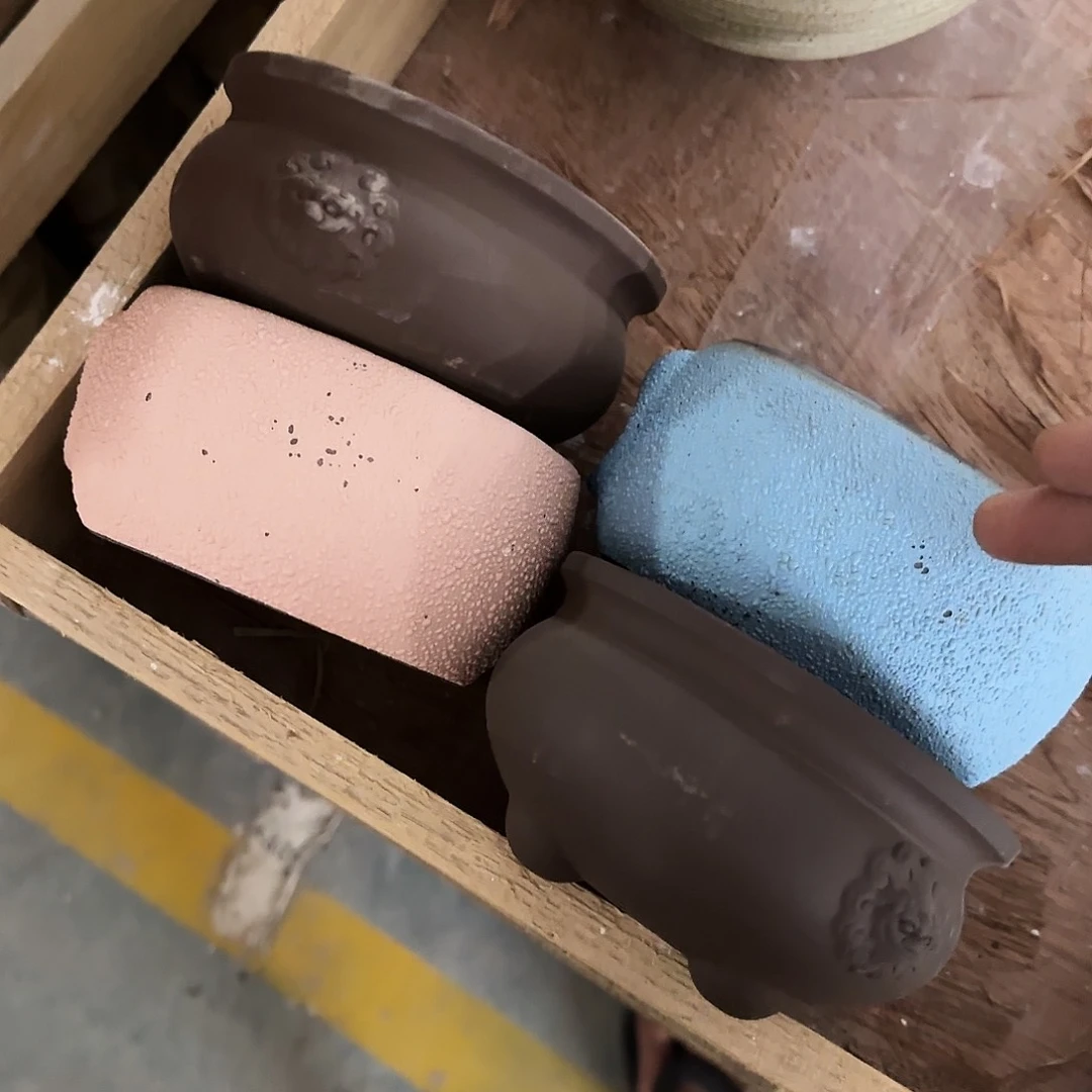 4个微瑕脱釉·瑕疵品处理