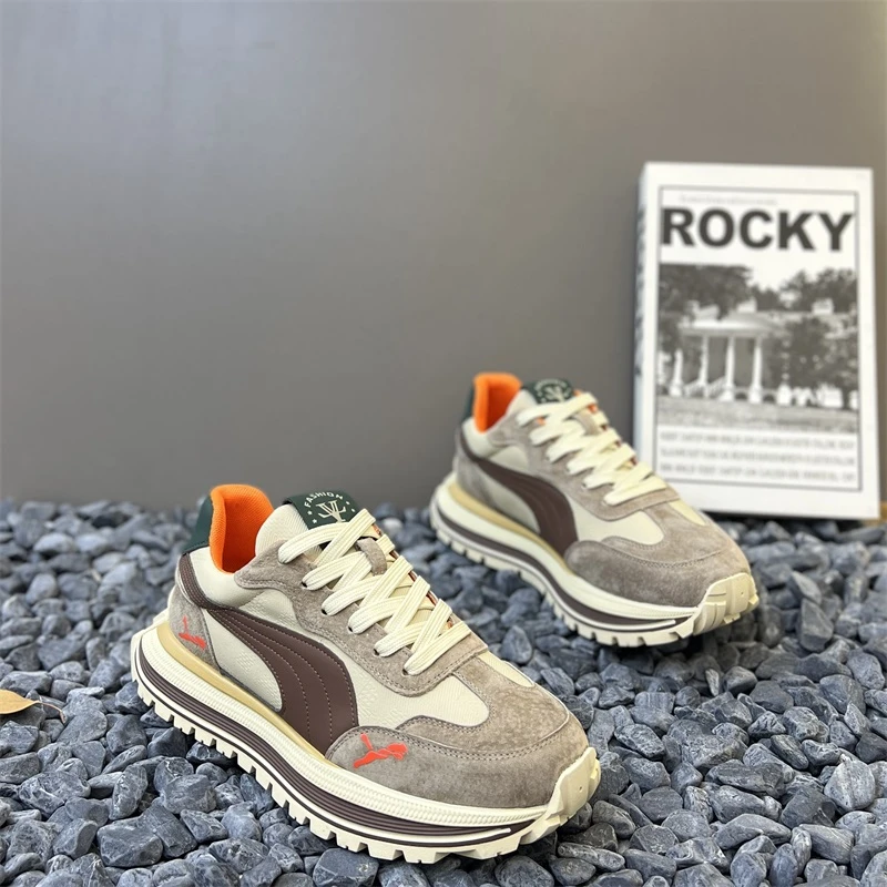 DMXUXM巴黎『设计风』新品好物~力荐！新款时尚厚底百搭运动老爹鞋男