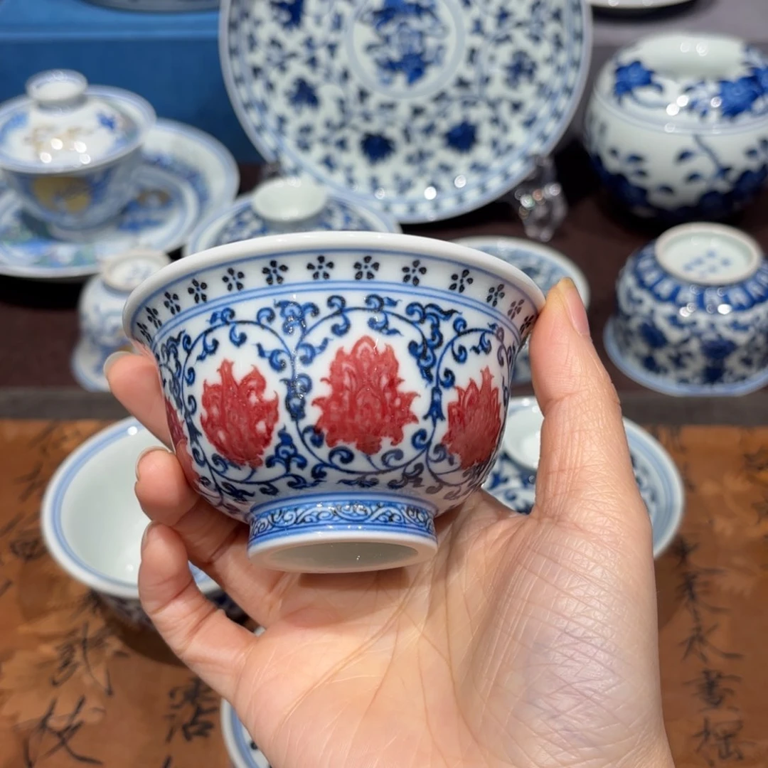 瓷片`***菍景德镇纯手工手绘