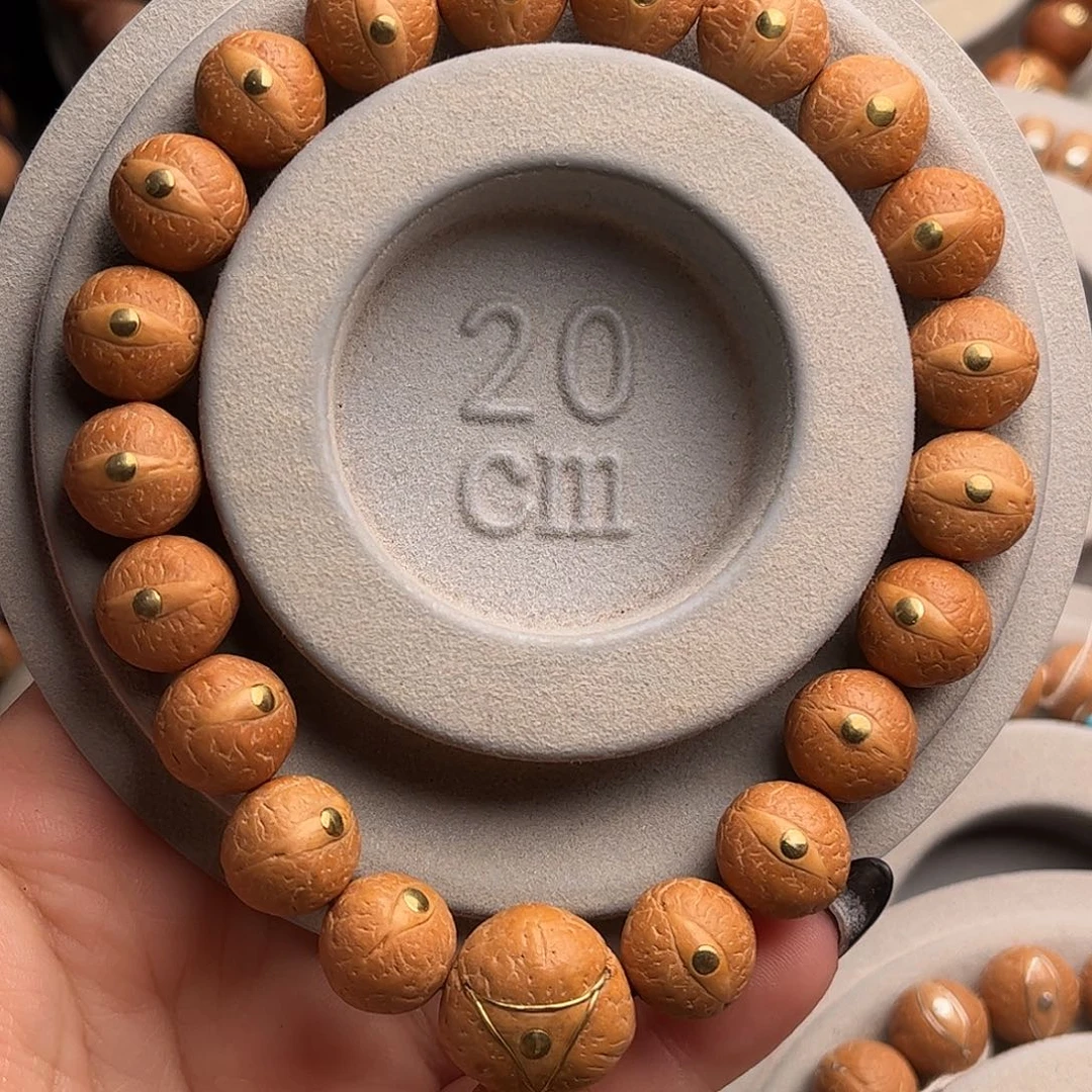 凤眼菩提吊坠12.5镶嵌款