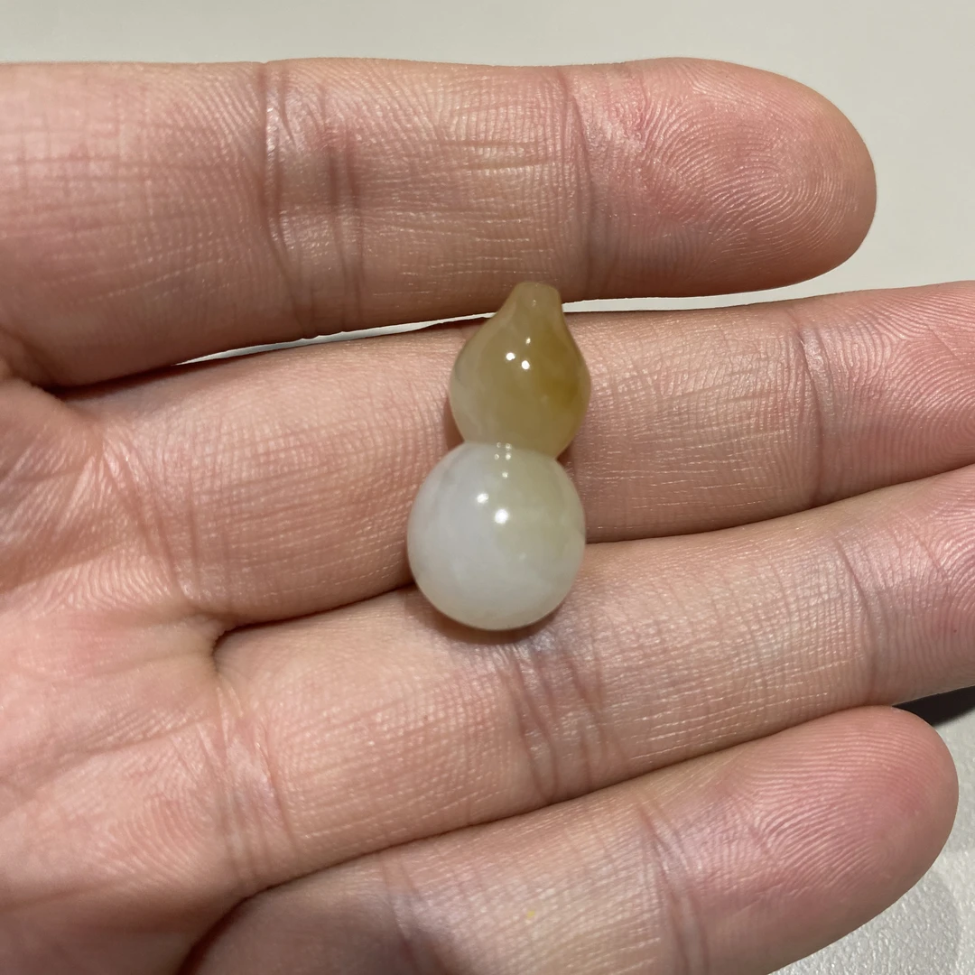 和田玉糖白葫芦