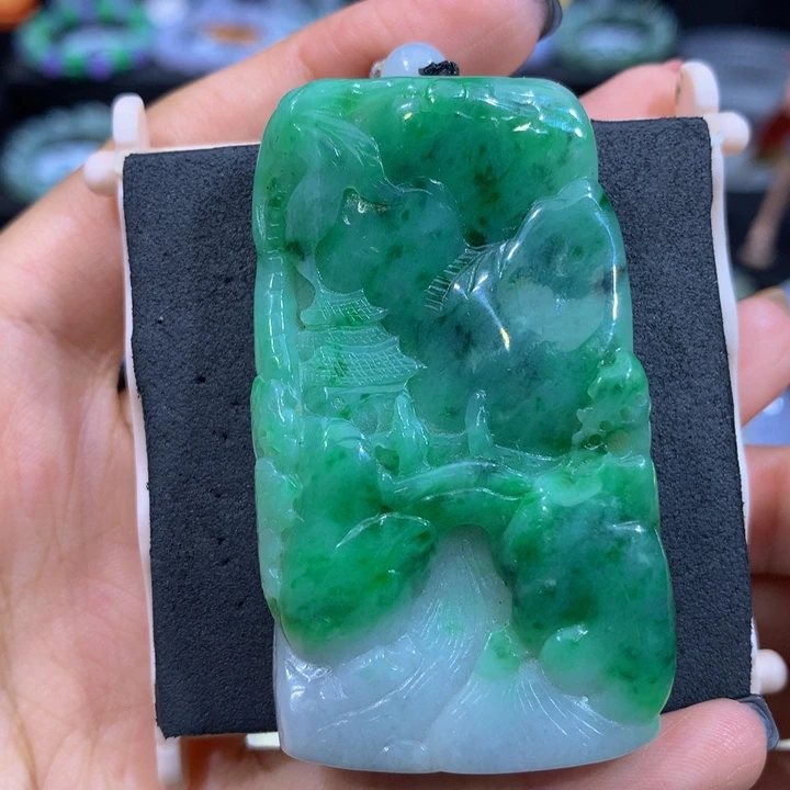 翡翠未镶嵌手链翡翠