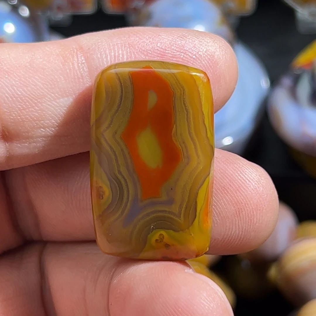 玛瑙/玉髓合金颈饰