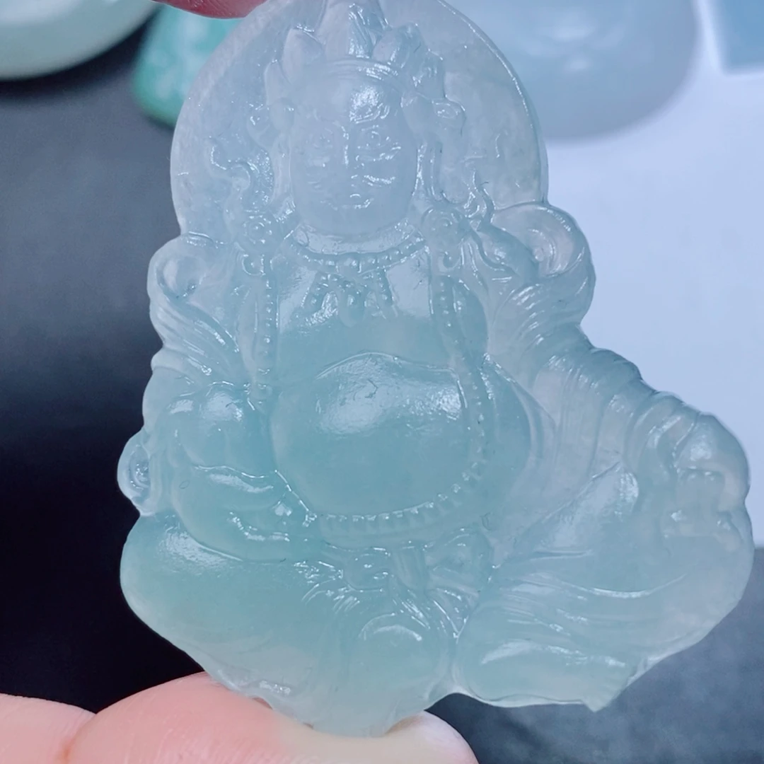 定制翡翠未镶嵌翡翠定制吊坠