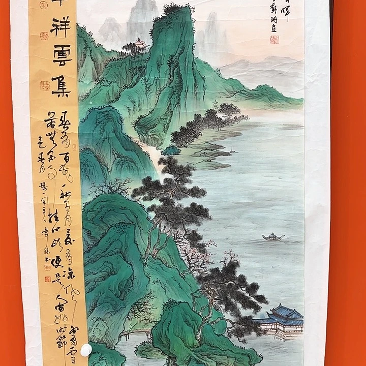 国画苏珊老师国档案出书原作