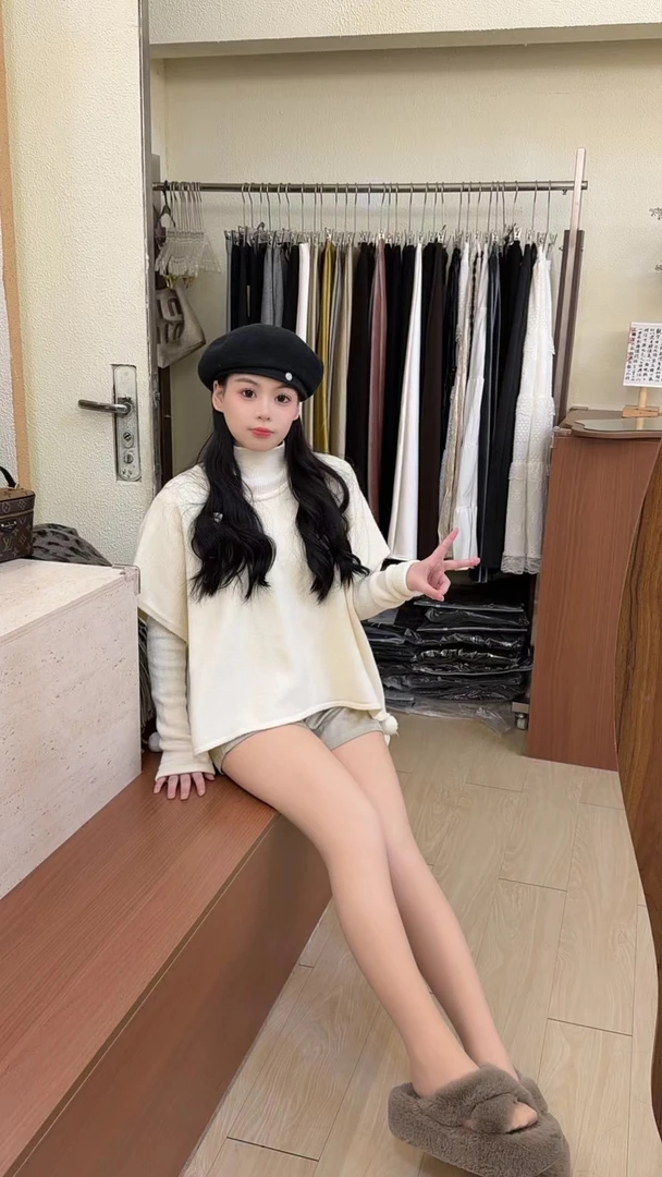 【娜娜专属】超自然双层加绒加厚无褶皱光腿打底裤