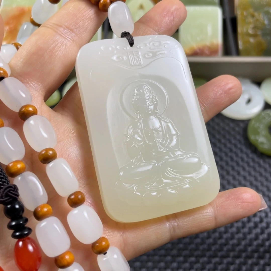 石材观音一物一拍