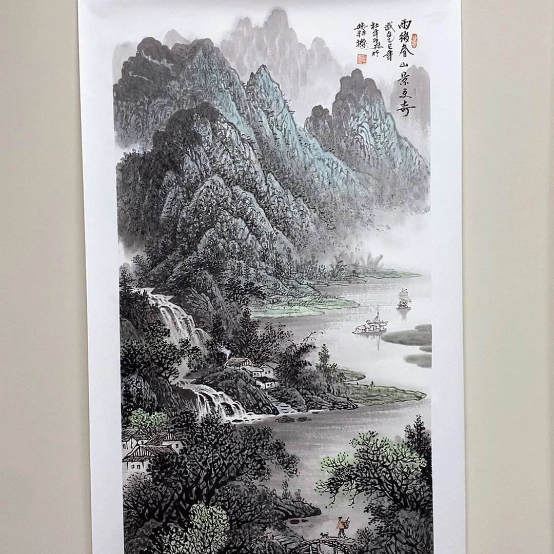 国画杜平四尺精品佳作