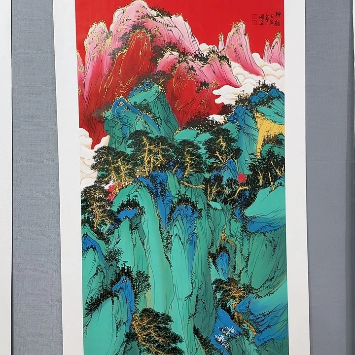 国画国画莫国宾老师精品