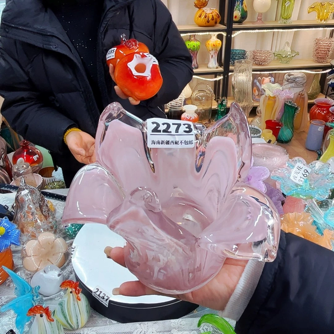 2273 家悦美居琉璃摆件不完美