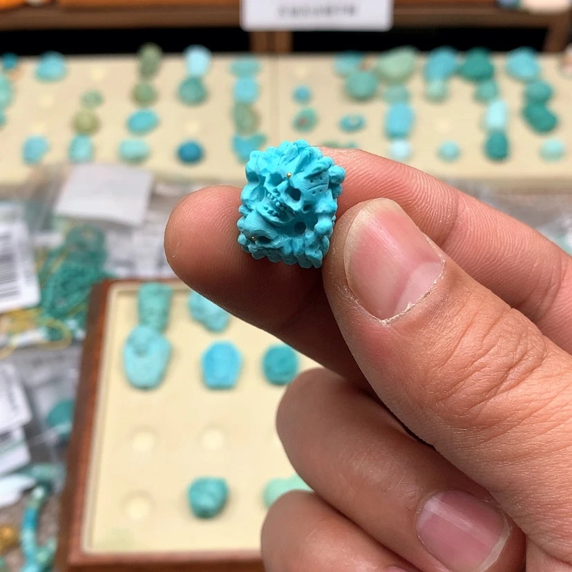 【闪购商品】绿松石颈饰未镶嵌莉40
