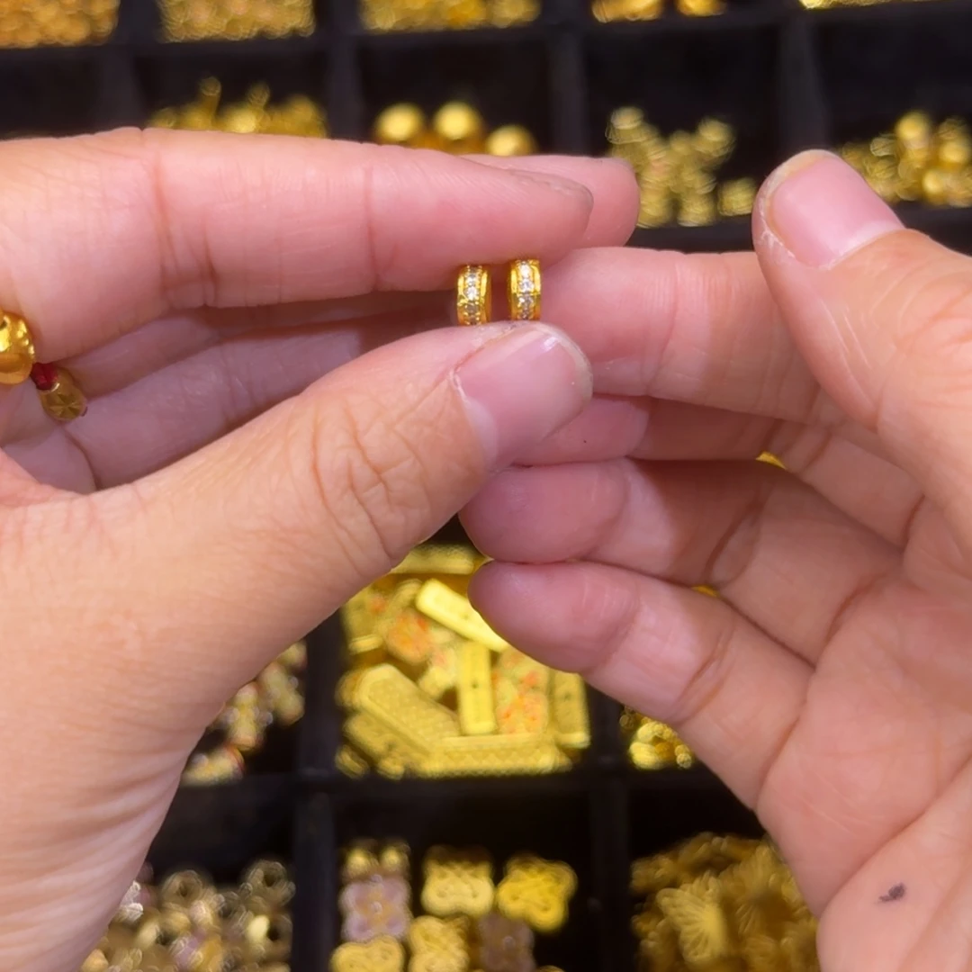 铜合金白稿跑环2个装