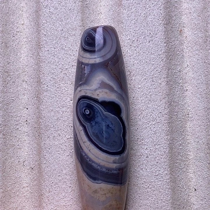 蓝***洋玛瑙/玉髓未镶嵌颈饰