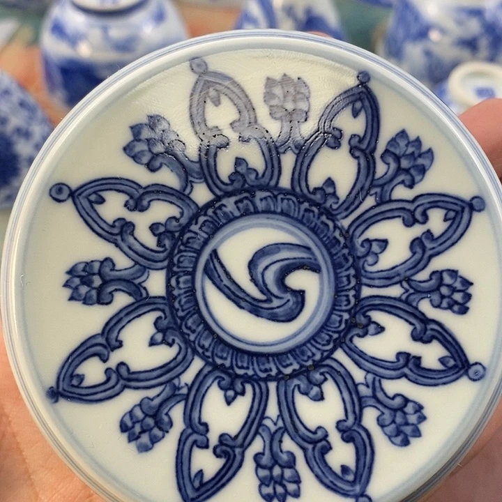 杯现代景德镇全手工全手绘茶具168888