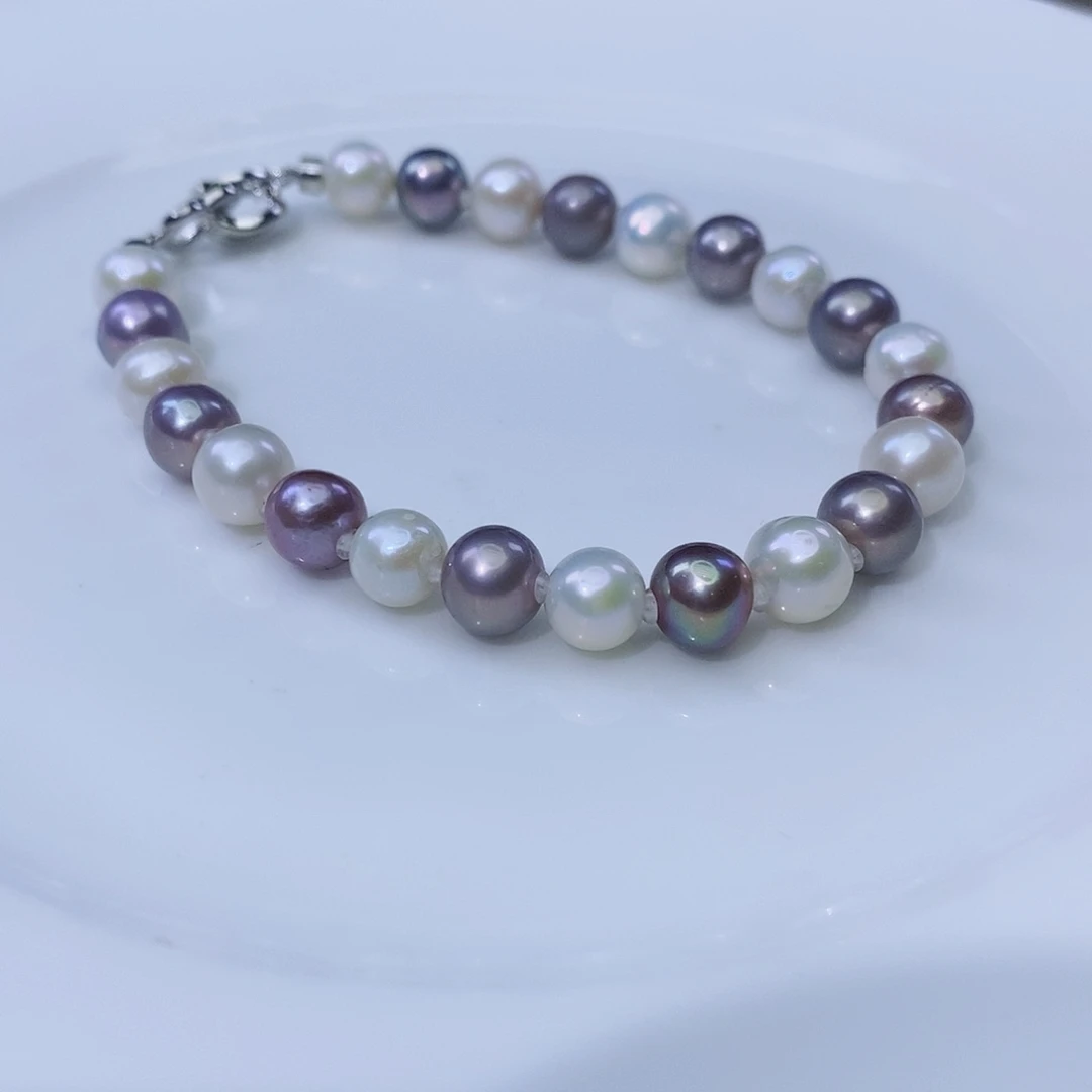 淡水珍珠手链未镶嵌