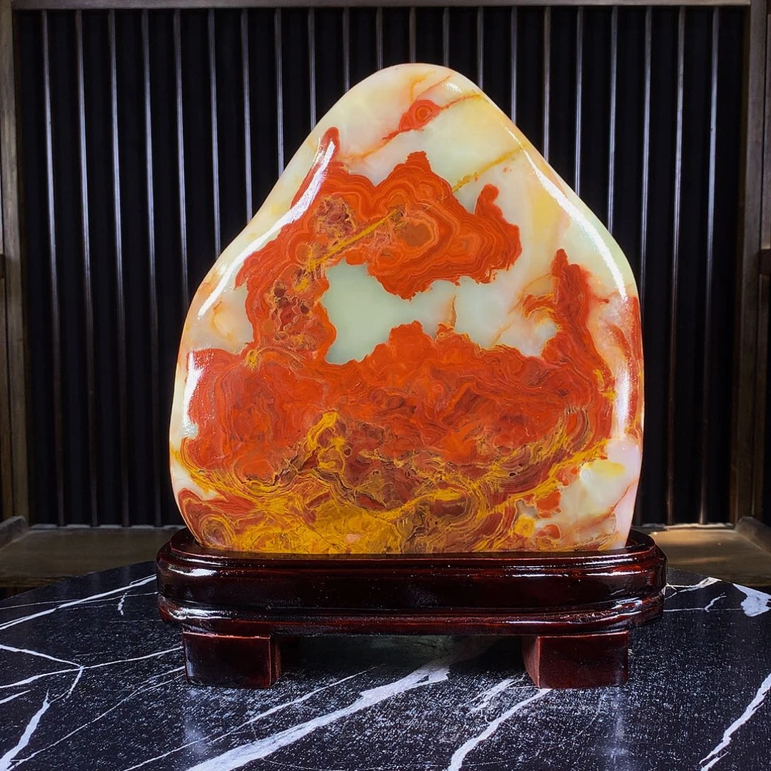 石材30-25古青原石摆件