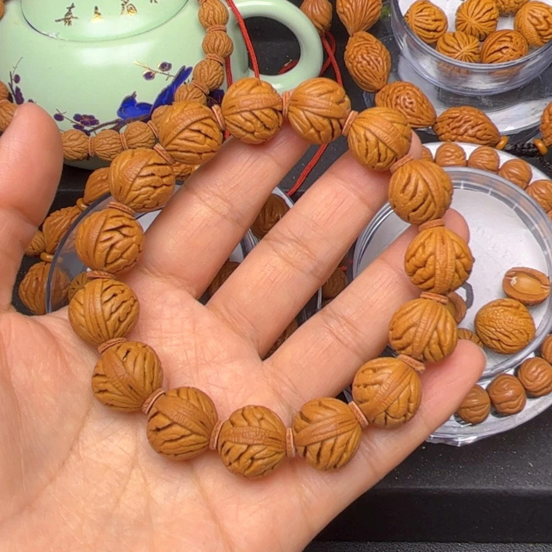 午***夜桃核吊坠龙纹桃核