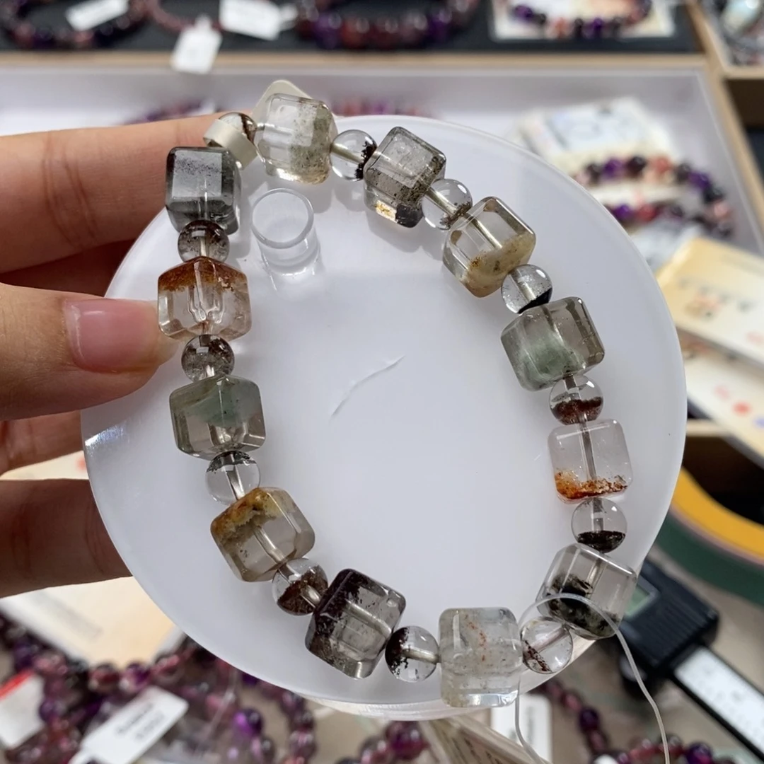 未镶嵌手链水晶A744卡九➕方糖