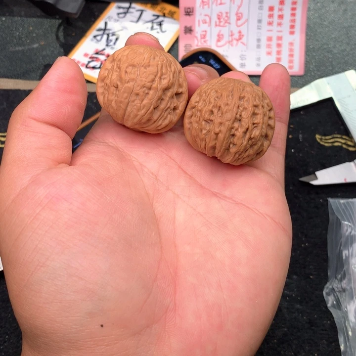 文玩核桃把件25号36铁锤