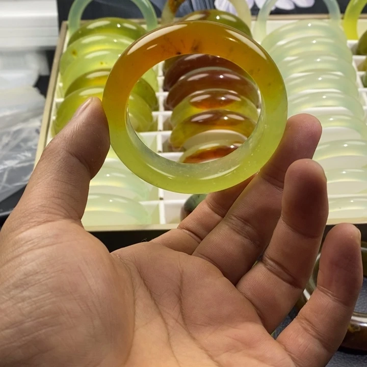 蛇纹石玉合金手镯53