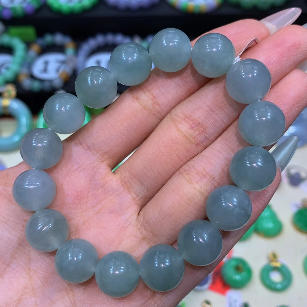 翡翠未镶嵌颈饰翡翠12