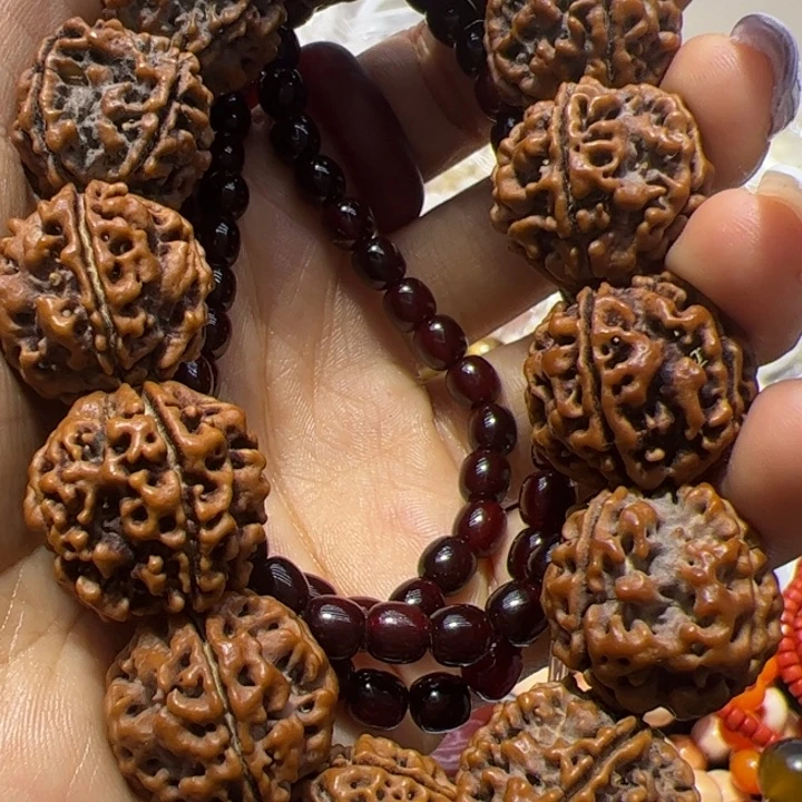 核桃手串/手链6:6全血脖挂m m