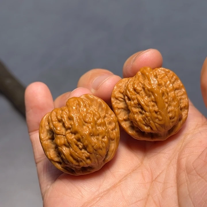 文玩核桃把件野麻2908