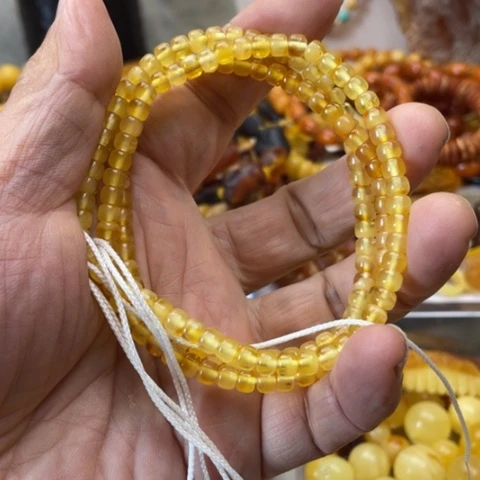 手串琥珀未镶嵌手串