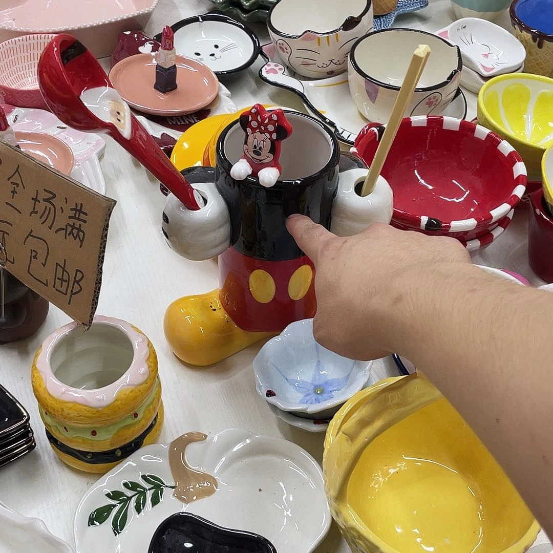 m**o满20包邮瑕疵陶瓷不退不换