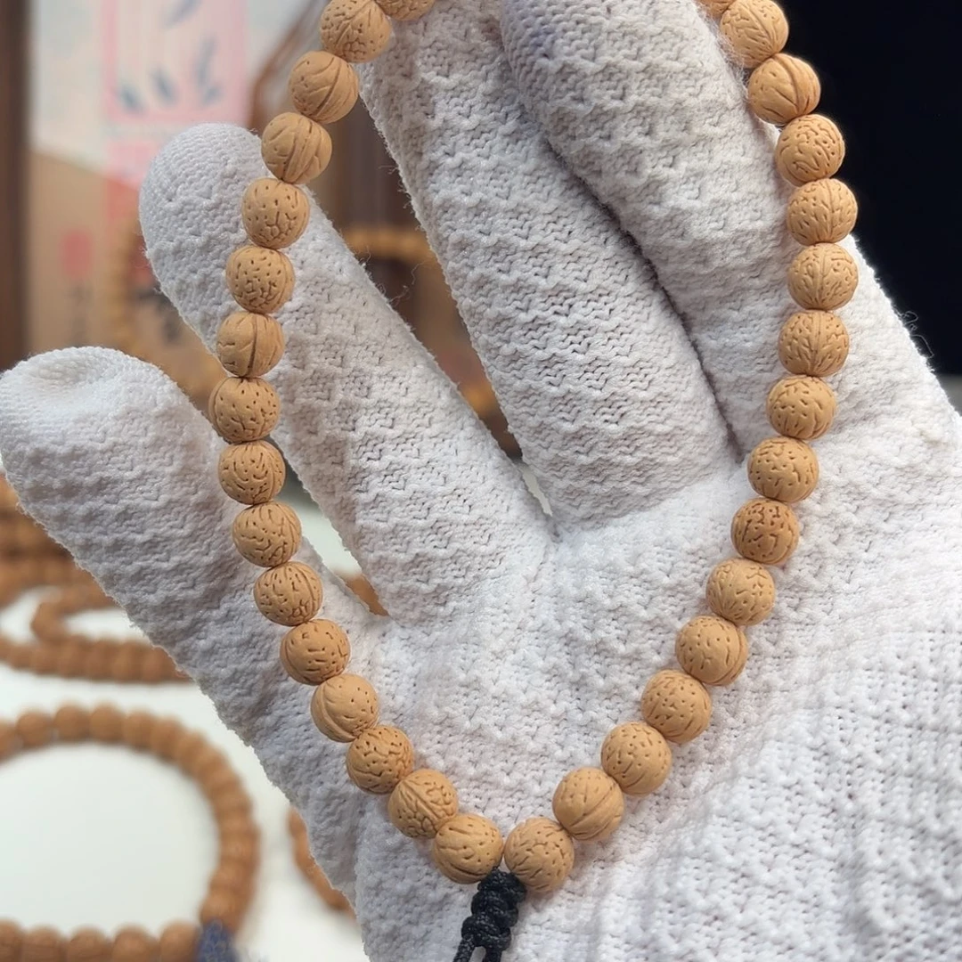 手串桃核0.7加「骄阳」野生桃核手持