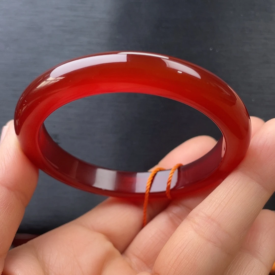 玛瑙/玉髓未镶嵌手镯55圈口