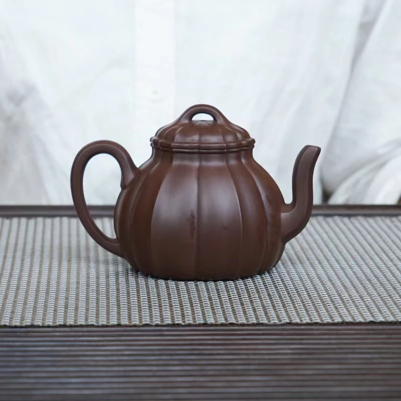 徐婷 底槽青【水仙】宜兴黄龙山原矿手工紫砂壶