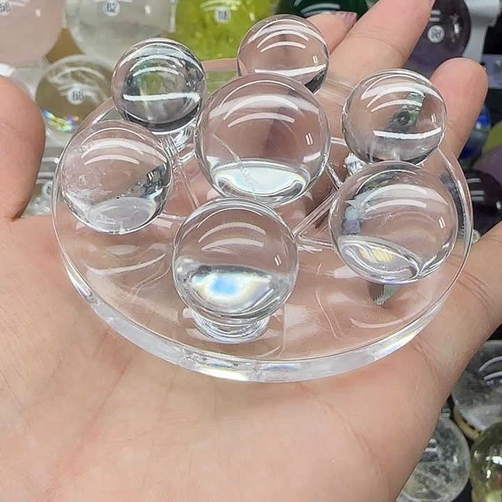 珠宝半成品水晶未镶嵌