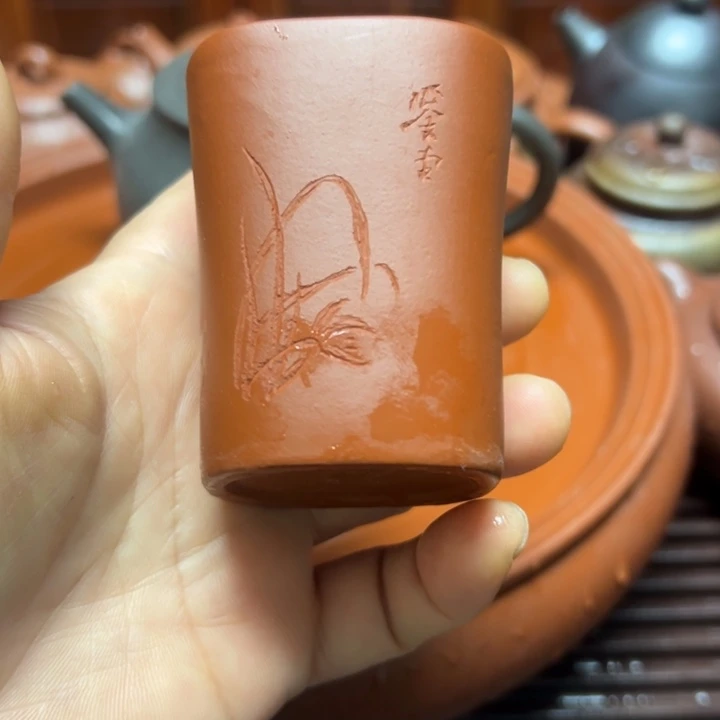 紫砂茶壶宜兴原矿朱泥