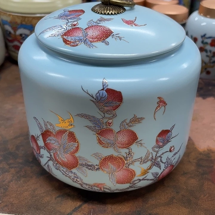 陶瓷罐密封罐茶叶罐储物罐