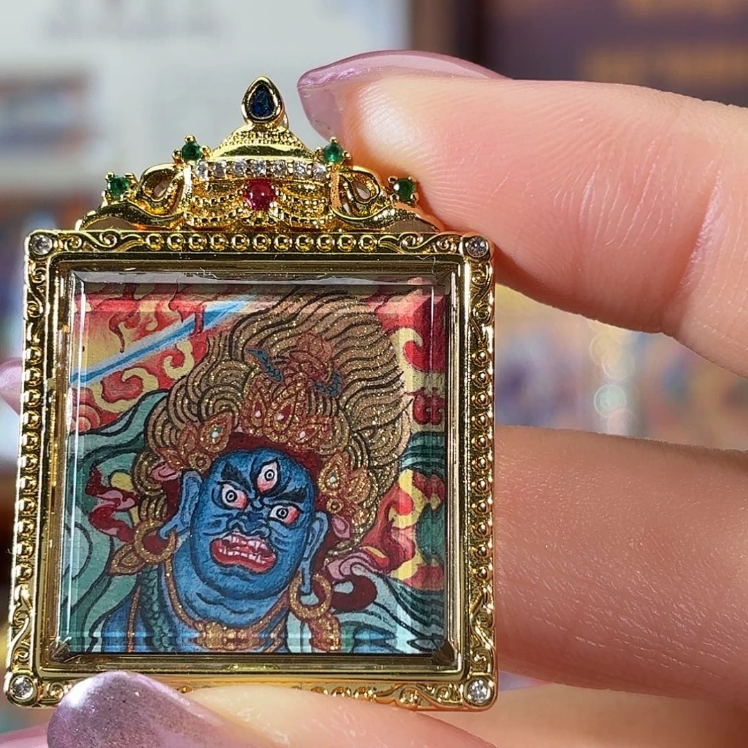 吊坠不动明王20*20mm