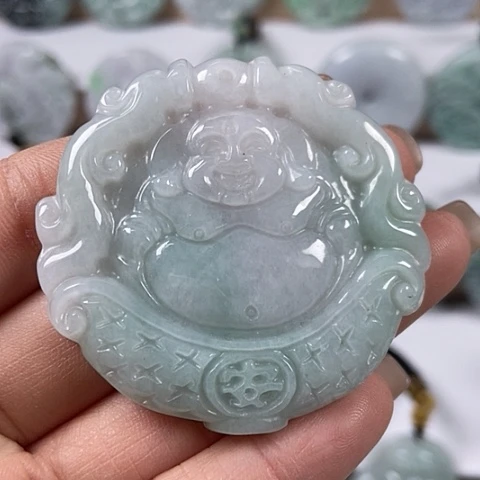 翡翠颈饰未镶嵌佛福利