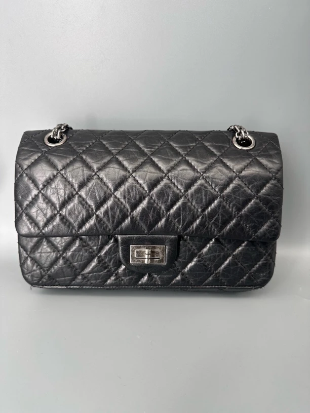 95新 Chanel/香奈儿 香奈儿2.55小号链条包4152