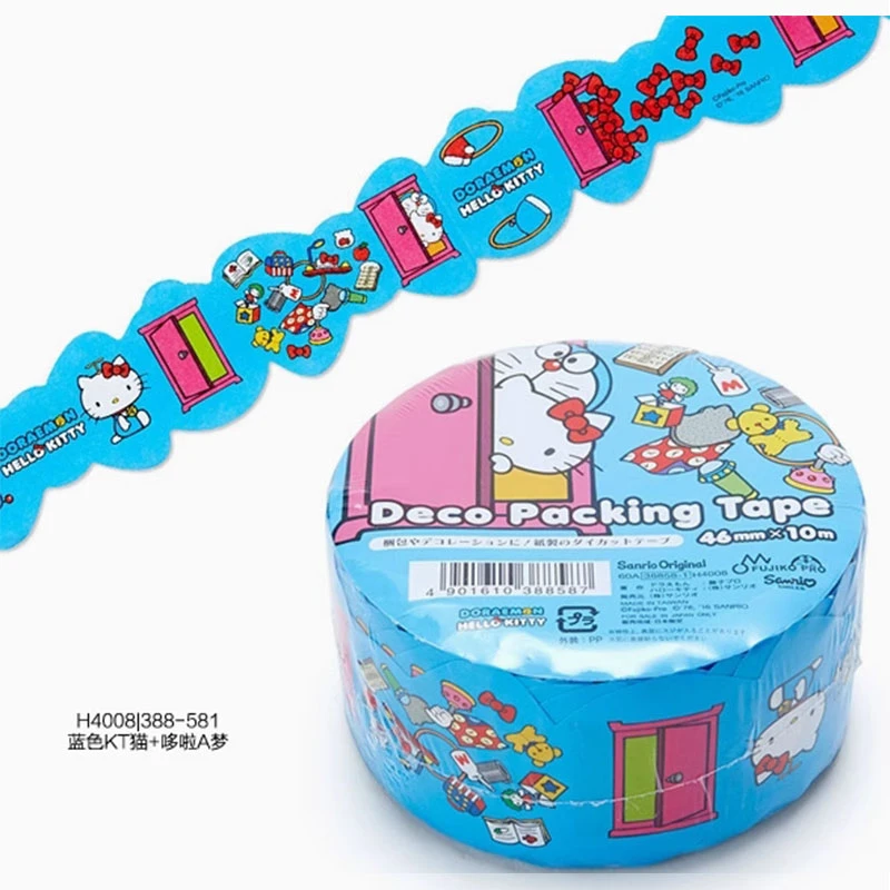 哆啦A梦造型和纸胶带 手帐装饰贴纸包 DIY异型胶带