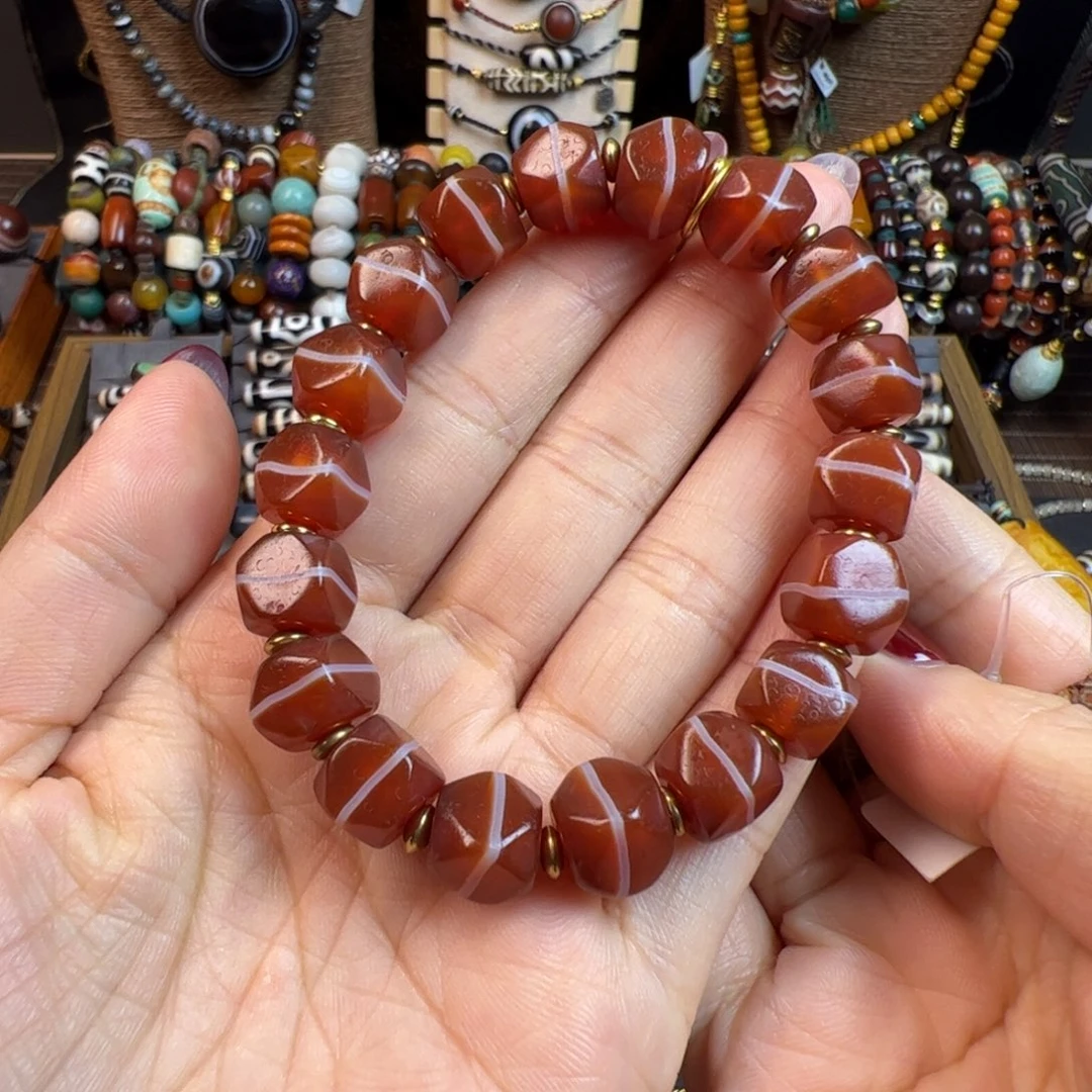 玛瑙/玉髓未镶嵌手链