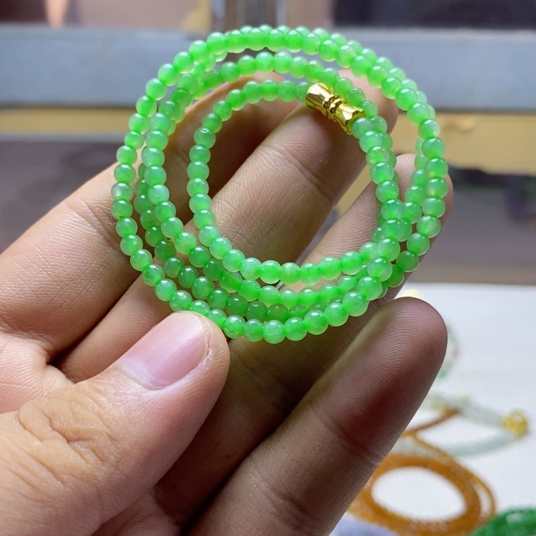 定制翡翠未镶嵌缅甸翡翠a货卡4