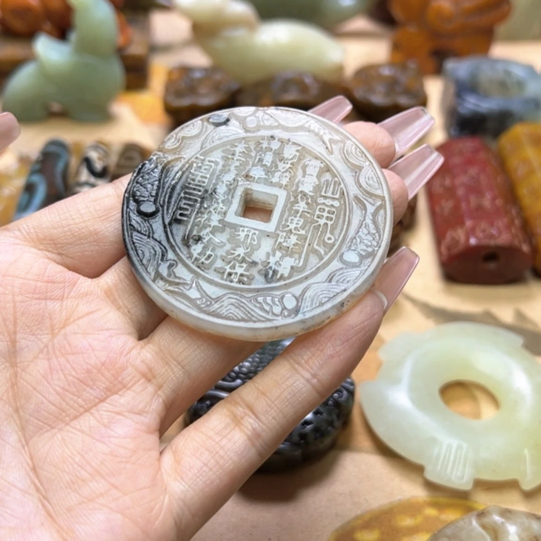 【闪购商品】蛇纹石玉颈饰未镶嵌