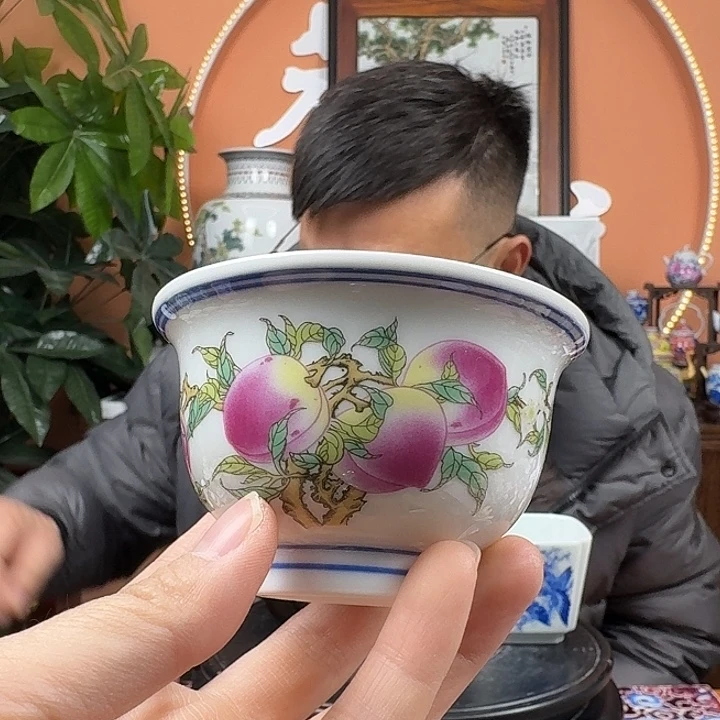 摆件陶景德镇陶瓷手工制作