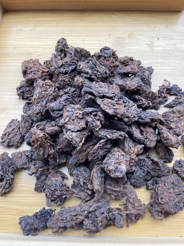 2007年，木质香章香（熟茶老茶头）