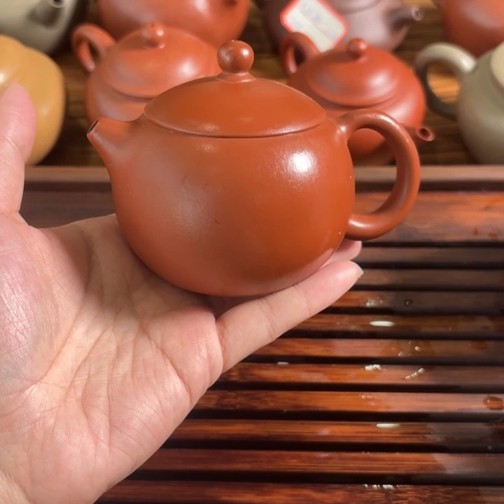 紫砂朱泥小西施150c