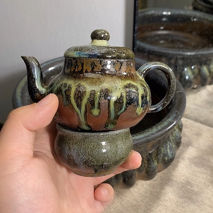 紫砂茶壶橘**糖宜兴紫砂