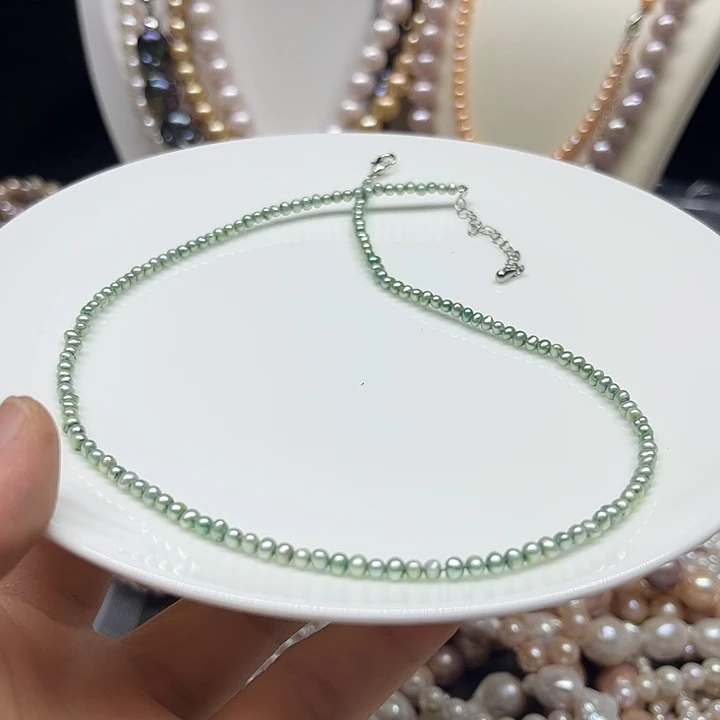 淡水珍珠未镶嵌颈饰