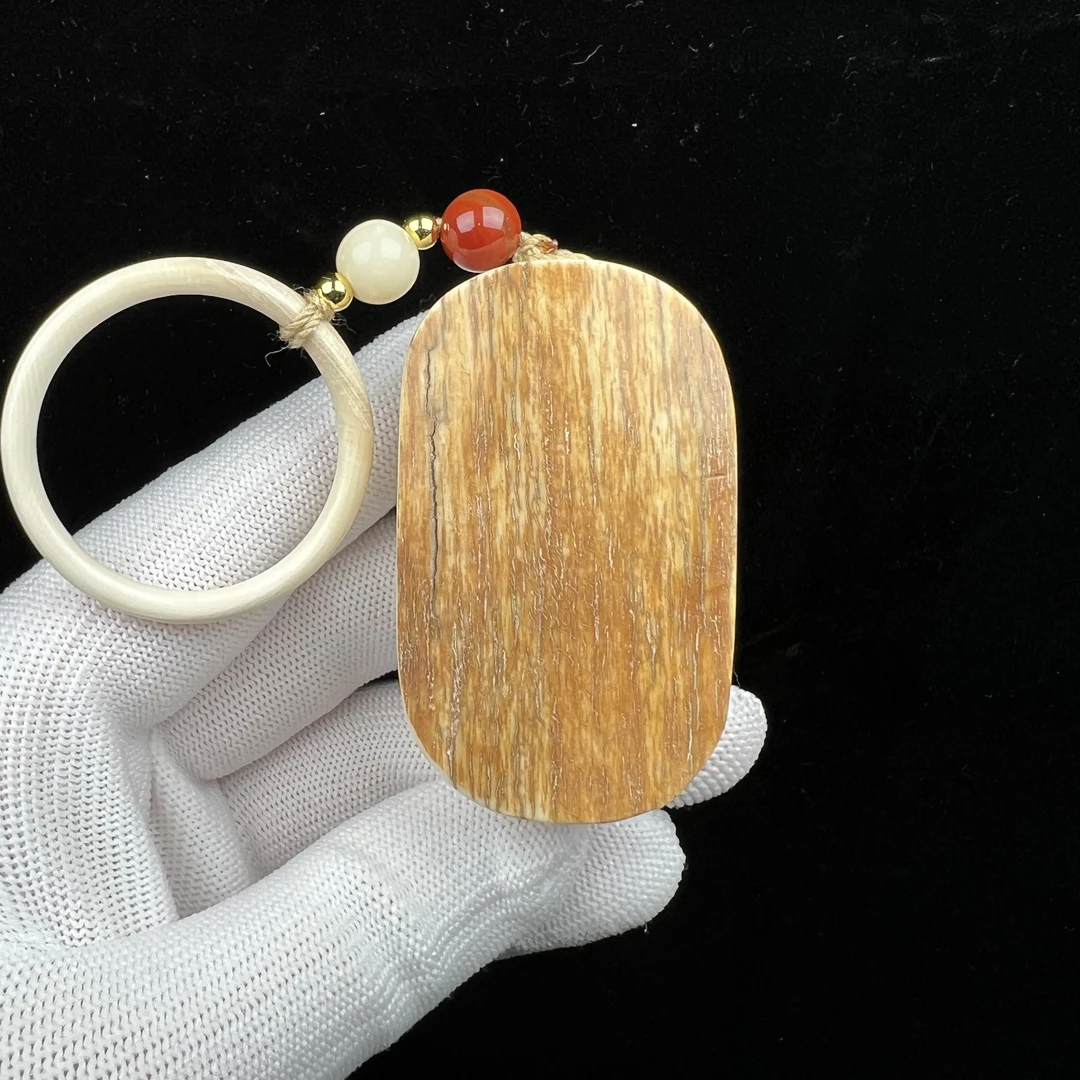 E4339天然猛犸牙 肥皂块32.6x54.2x23.6mm支持鉴定 假一罚四